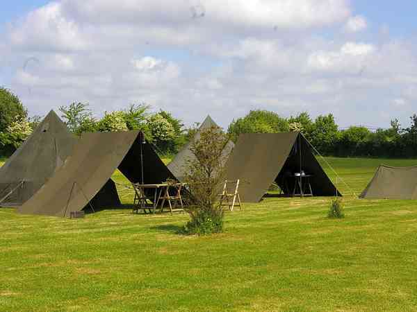 D-Day anniversary campers D-Day anniversary campers