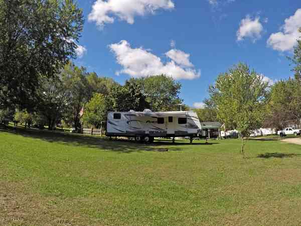 FHU grass trailer site