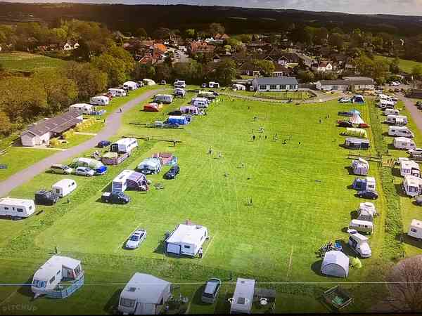 Aerial view of site Aerial view of site