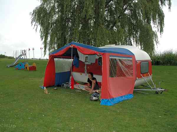 Spacious grass pitches Spacious grass pitches