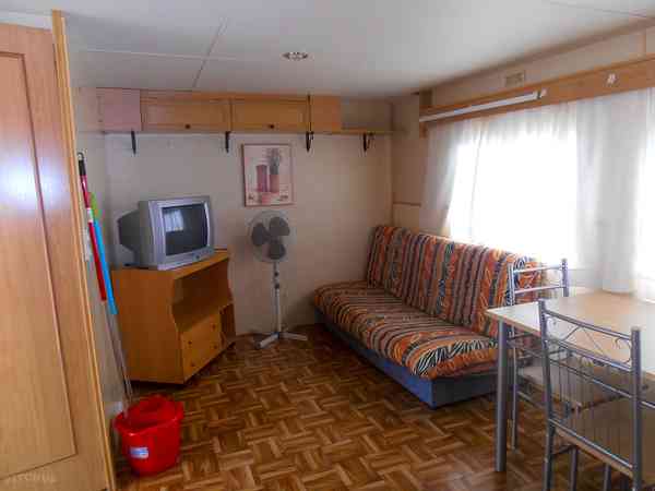 Lounge area of the static caravan Lounge area of the static caravan