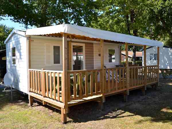 stationær campingvogn 1 soveværelse