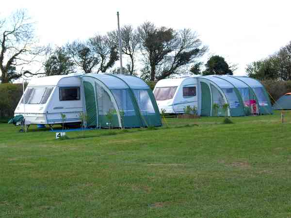 Spacious pitches Spacious pitches