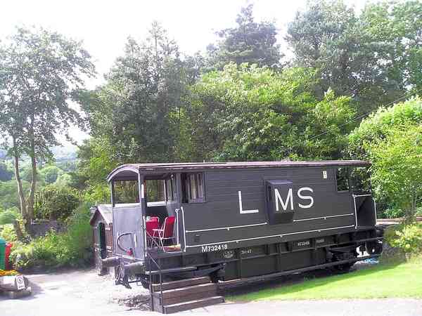Vintage 1940's Guards Van microlodge (alleen voor volwassenen)