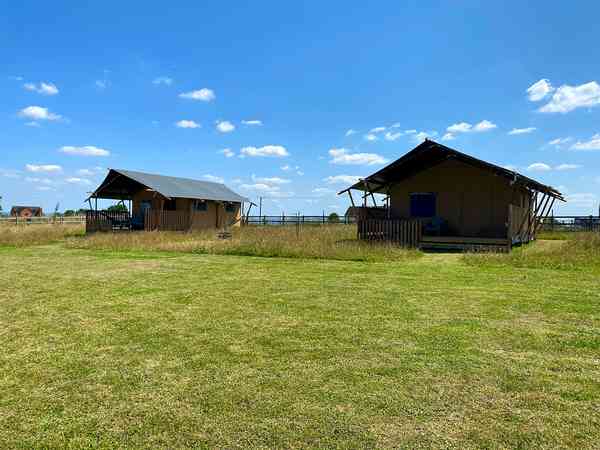 Bluebell 2 bedroom safari tent