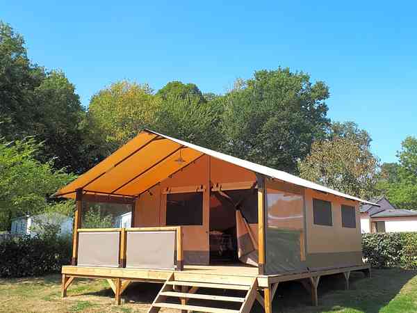 Tente safari Victoria 2 chambres (animaux interdits)
