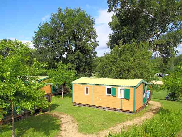 Statický karavan s 2 pokoji (veliká velikost)