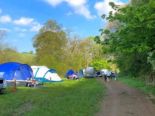 Non-electric grass tent pitch (backpacker, two person)