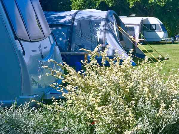 Electric grass touring pitch