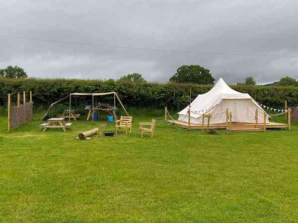 Wild Buttercup bell tent