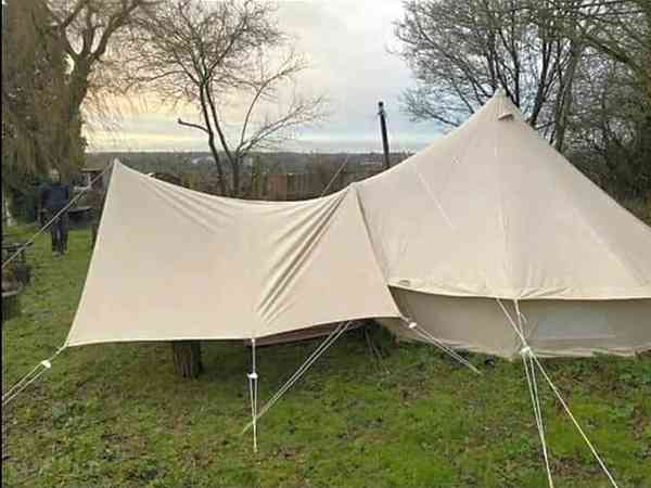 Tent 1, tent 2 bell tent