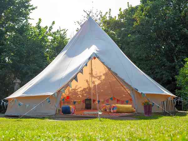 Festival bell tent