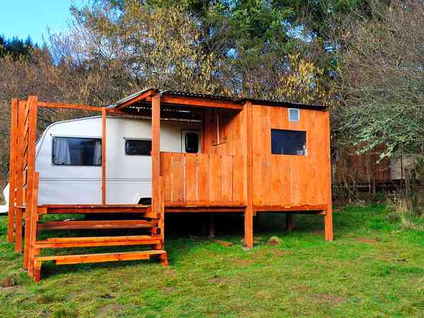 Caravane statique B 1 chambre