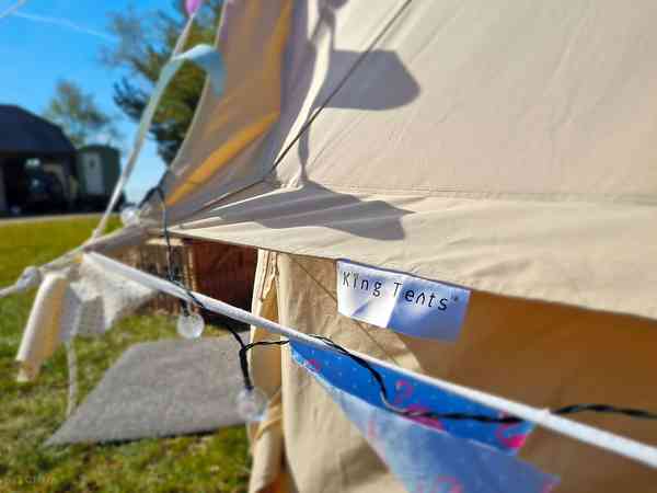 Tenda em forma de sino