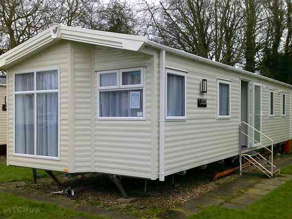 Стационарный фургон T005 Willerby Skye с 3 спальнями