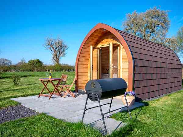 Harebell camping pod