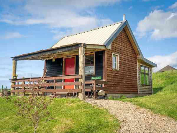 Graham's Bothy (2 felnőtt és 2 gyerek, pezsgőfürdő) faház számára, 1 hálószoba