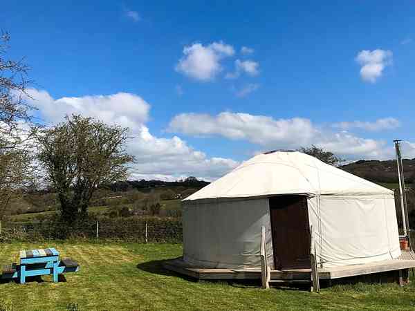 Kingfisher yurt