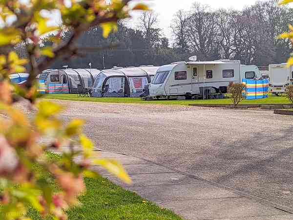 Electric grass touring pitch