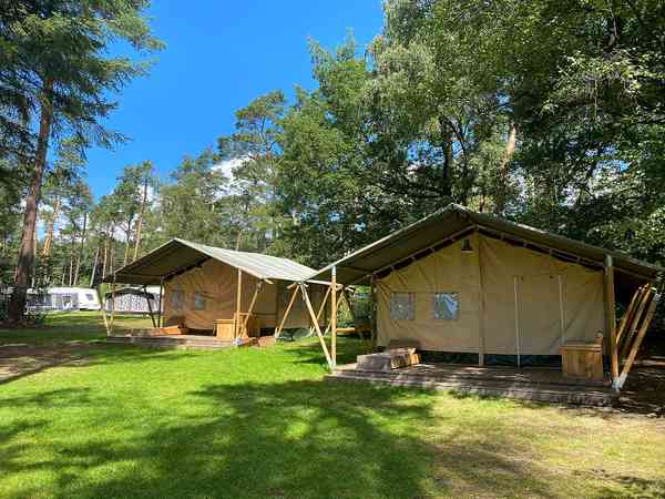 2 bedroom safari tent