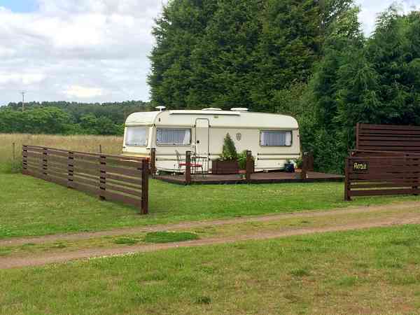 Rosie - two-berth caravan for hire Rosie - two-berth caravan for hire