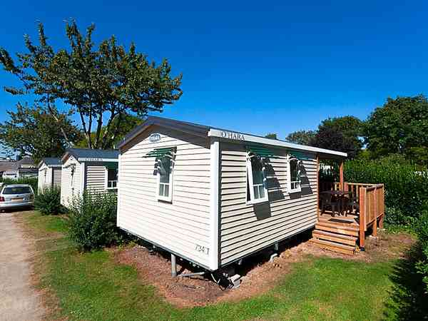 2 bedroom static caravan (comfort, open balcony)