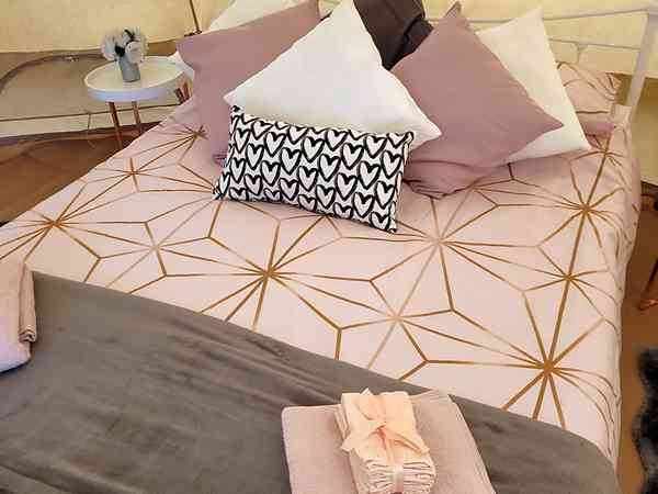 Rose bell tent