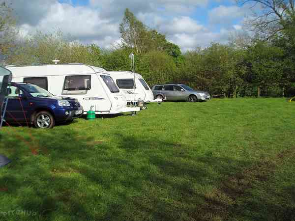 Overview of the campsite Overview of the campsite