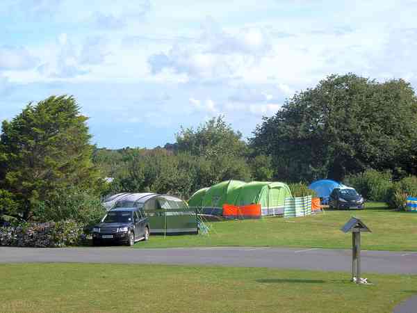 a large pitch with plenty of shelter. a large pitch with plenty of shelter.