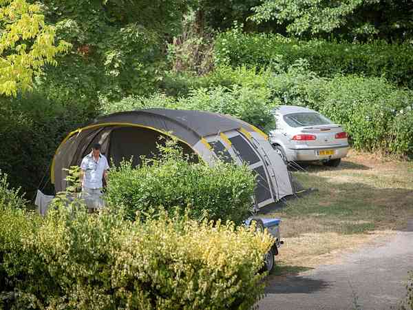 Non-electric grass and gravel pitch