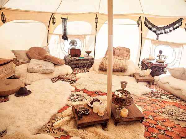 Cariad Lotus bell tent
