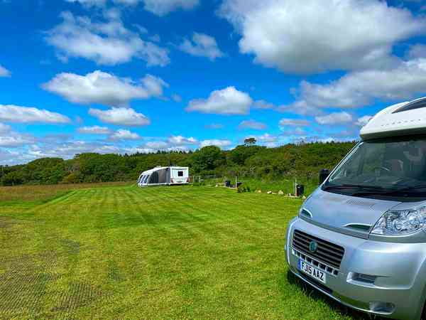 Fully-serviced touring pitch