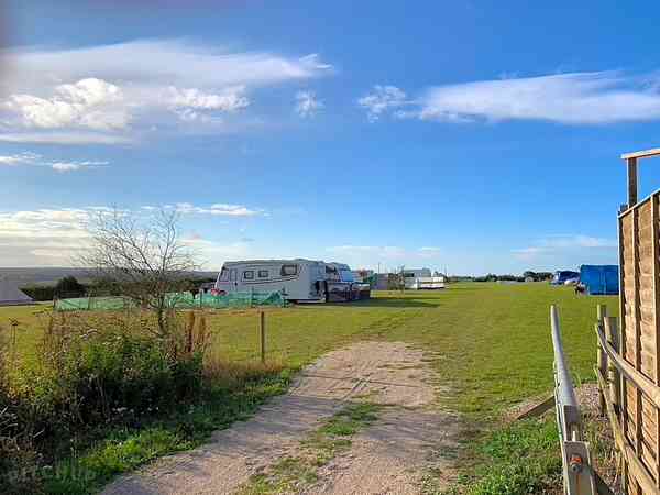 Non-electric grass campervan pitch