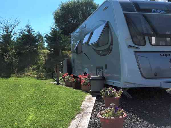 Caravan pitch Caravan pitch