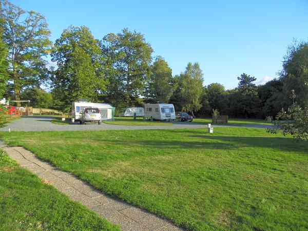 Grass and hardstanding pitches Grass and hardstanding pitches