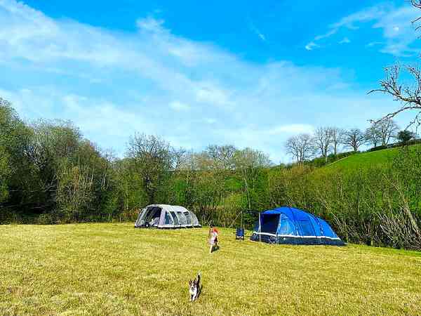 Emplacement pour tente sur herbe sans électricité