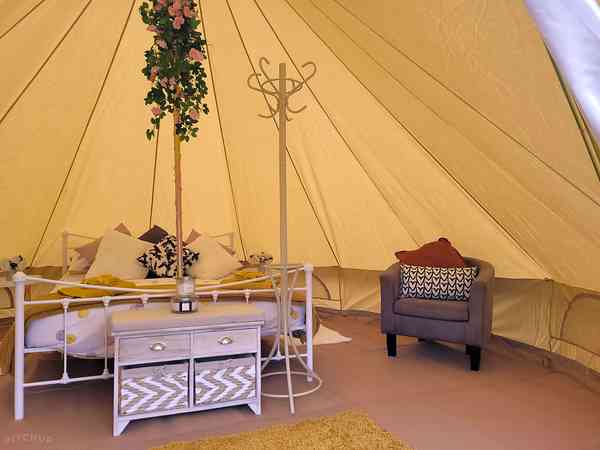 Tulip bell tent