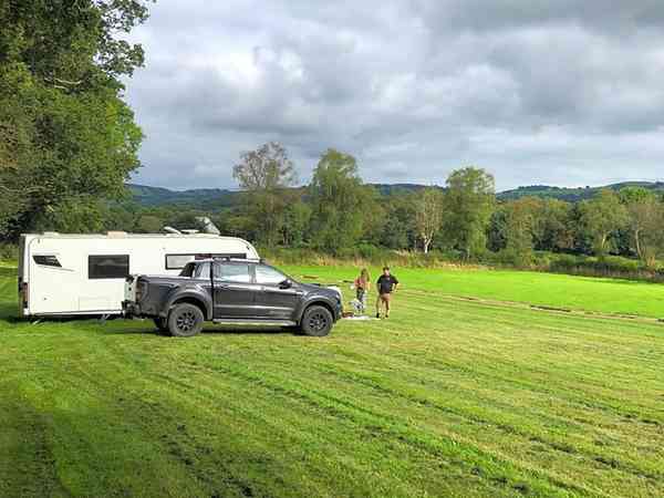 Fully-serviced grass pitch