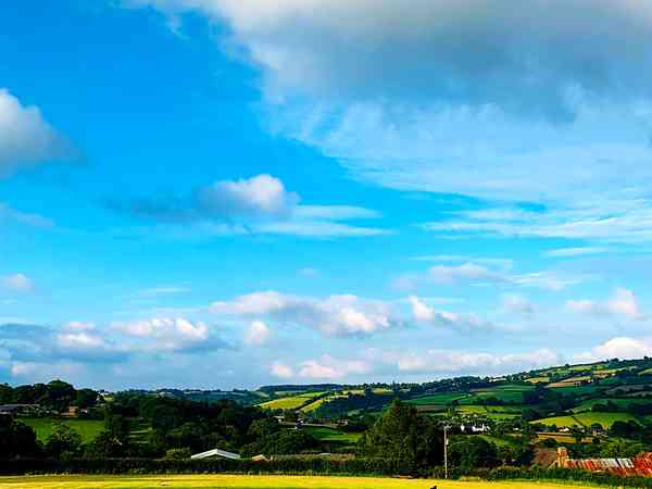 View over Herefordshire View over Herefordshire