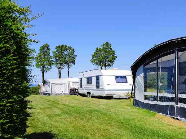 Electric grass touring pitch