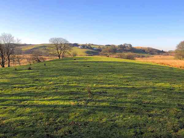 Emplacement pour tente sur herbe et sur sol en terre sans électricité