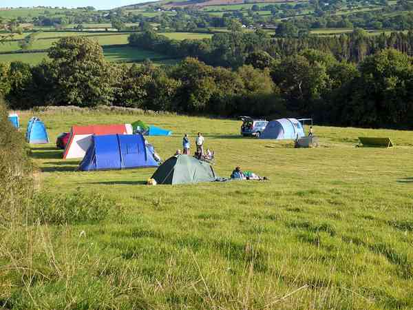 Meadow unpowered grass tent site