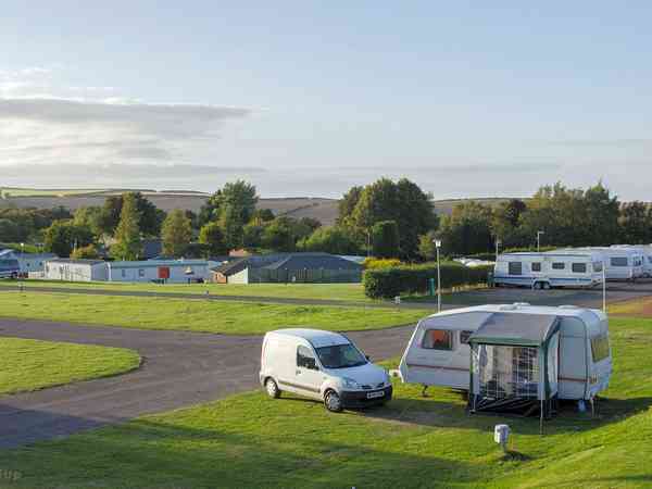 Electric grass touring pitch