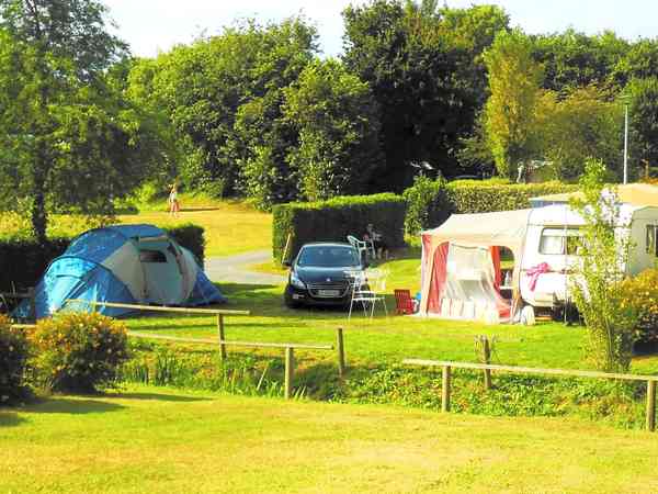 Spacious pitches Spacious pitches