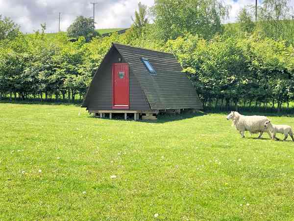 Pod prêt-à-camper Red Door (sans électricité)