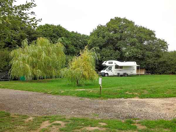 Willow non-electric grass touring pitch