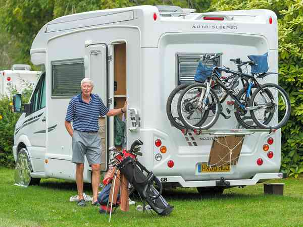 Premium motorhome pitch Premium motorhome pitch