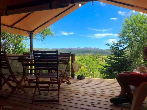 2 bedroom safari tent