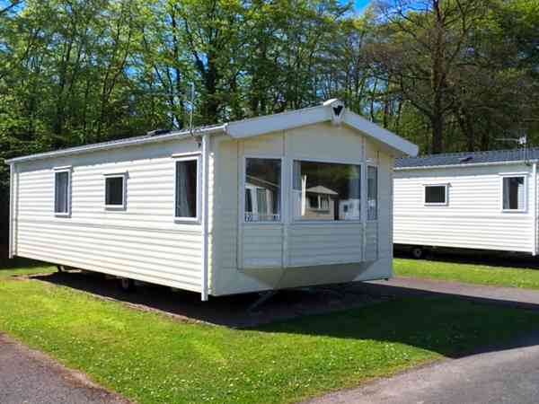 Comfortable modern holiday caravan with central heating Comfortable modern holiday caravan with central heating