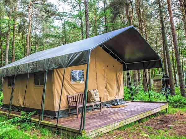 Tenda de safari 2 dormitórios